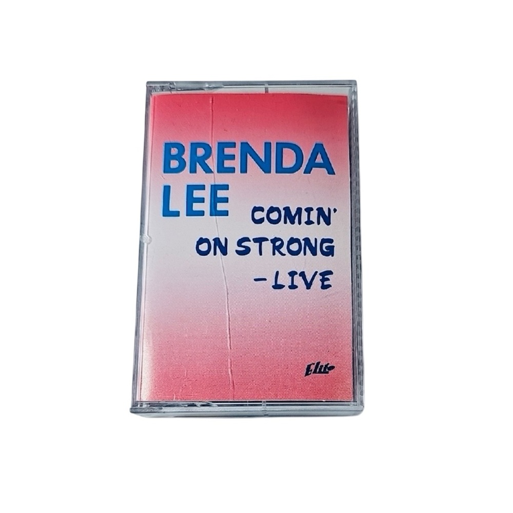 💚 Brenda Lee Comin' On Strong Live Cassette